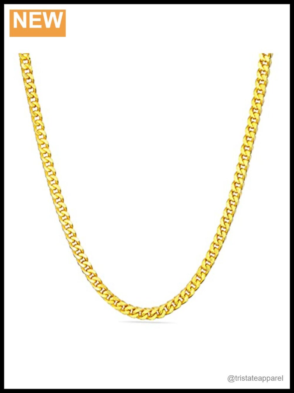 Sterling Silver Italian Franco Square Box Link Chain Necklace 26"